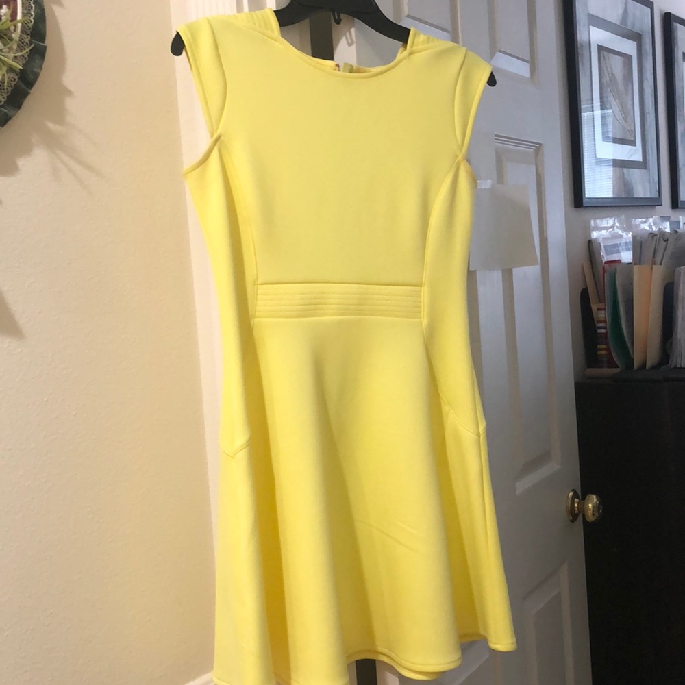Ted Baker Yellow Dress